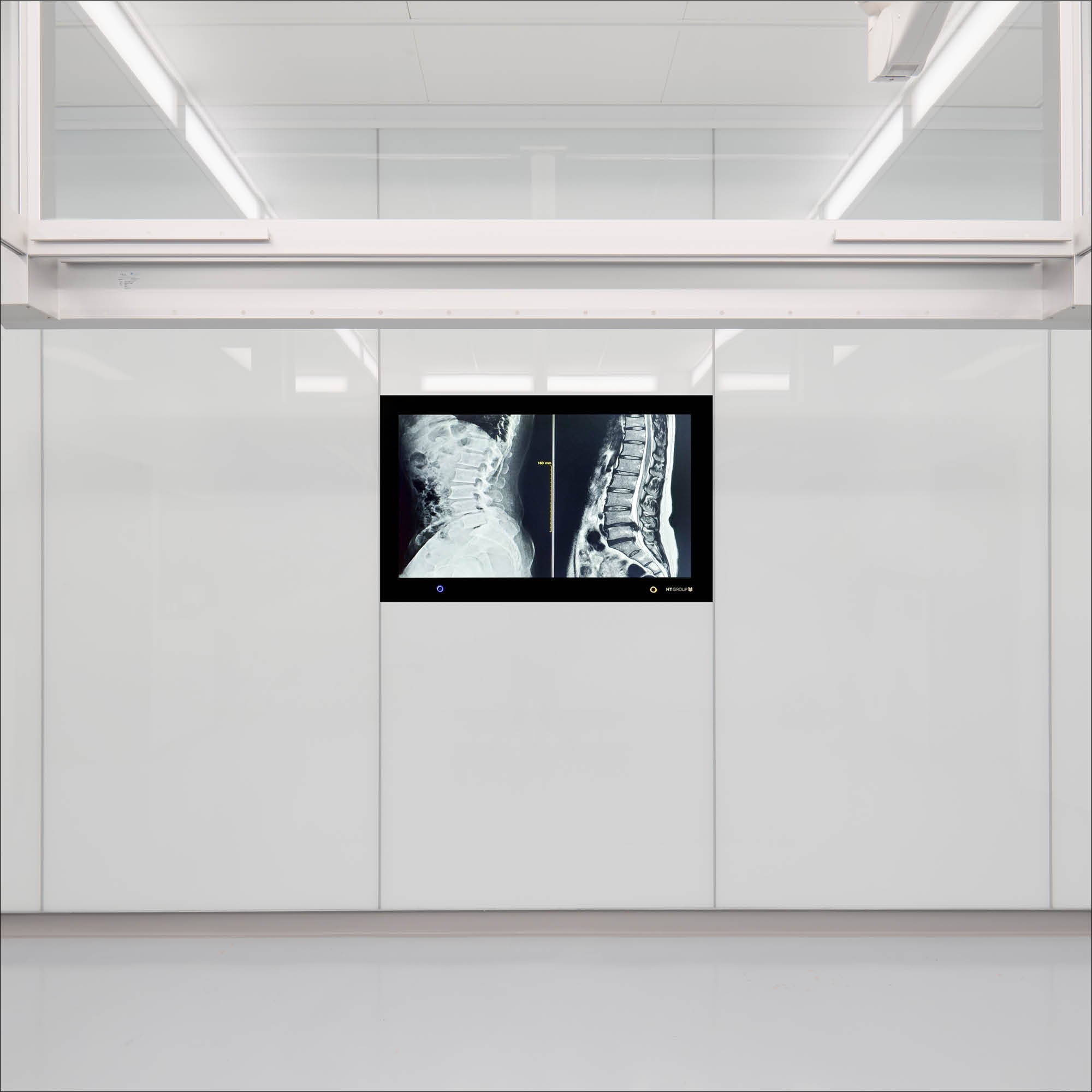 Monitoreinheit im Wandsystem 49" Zoll - HT Group Onlineshop