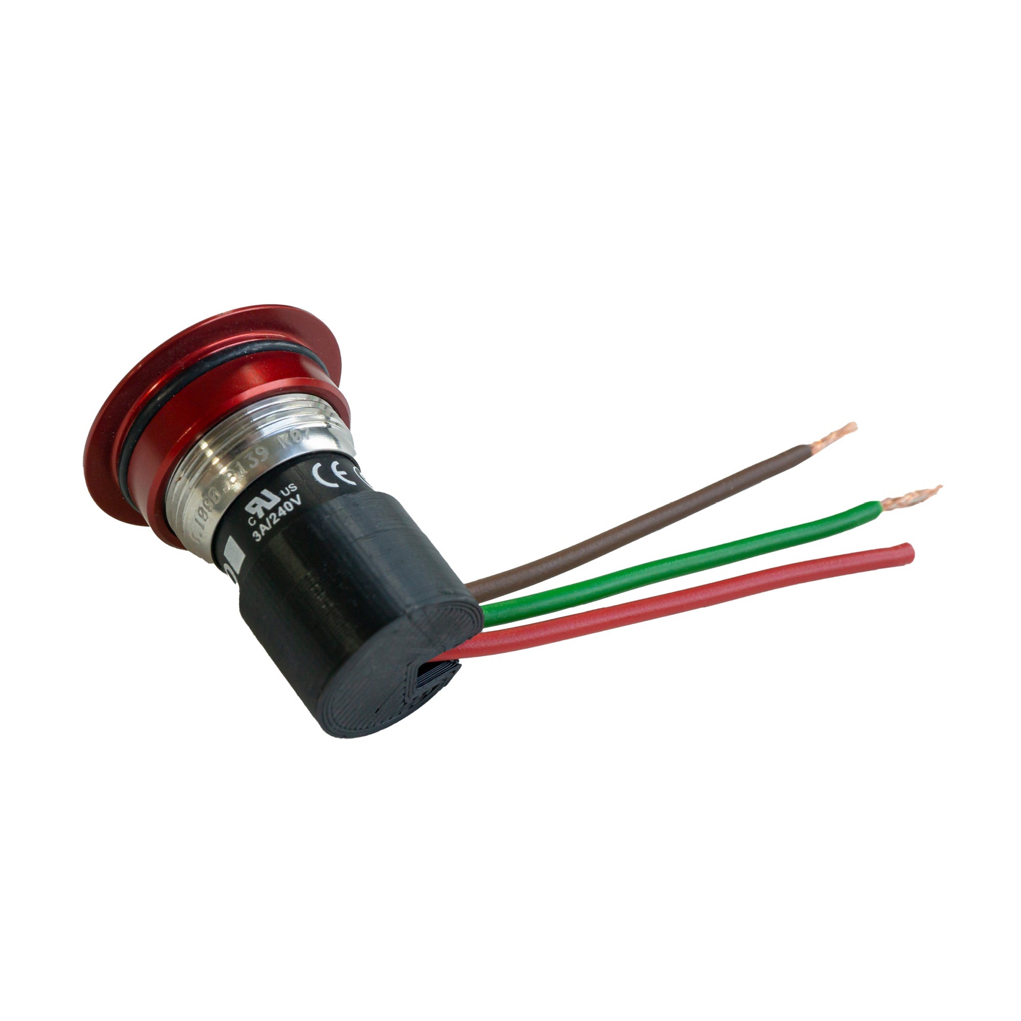 Taster EAO / Gravur Notauf / Rot - shop.htgroup