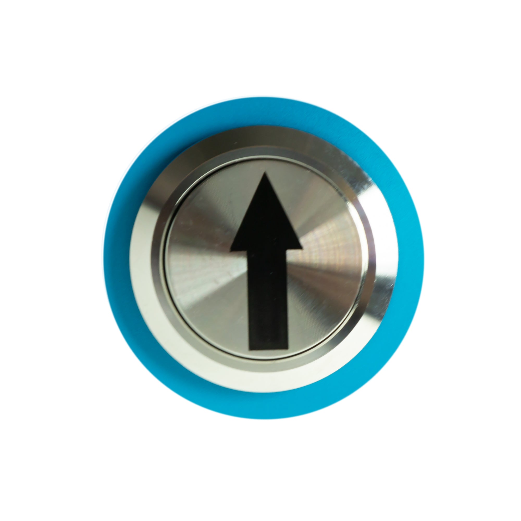 Taster EAO / Gravur Pfeil / Blau - shop.htgroup