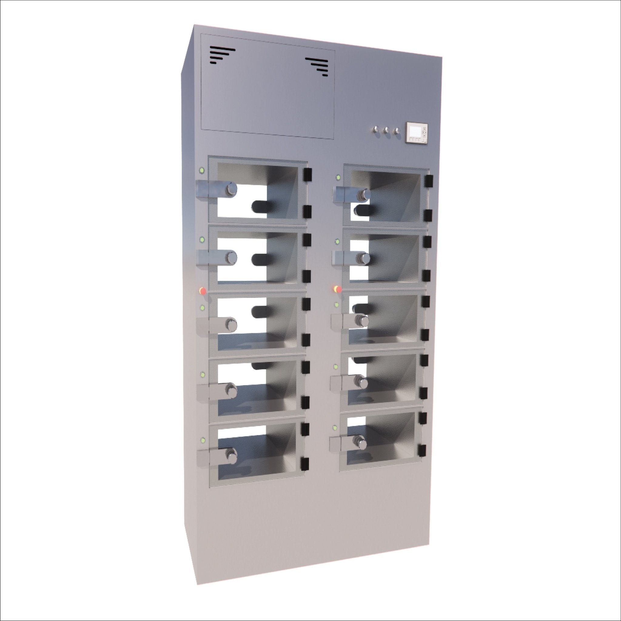 Teilaktive 5 - 10 Kammern Materialschleuse - HT Group Onlineshop