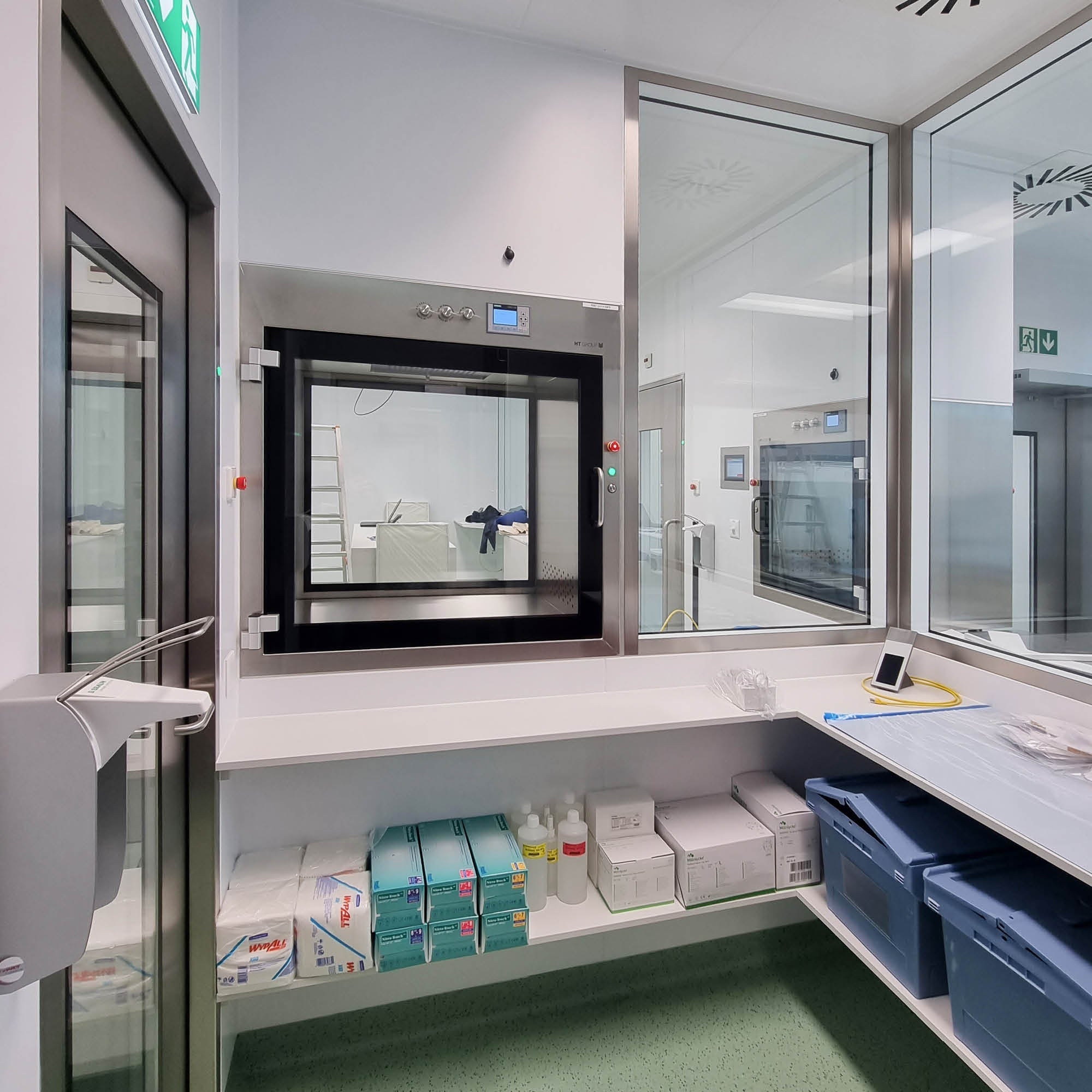 Teilaktive Materialschleuse - HT Group Onlineshop