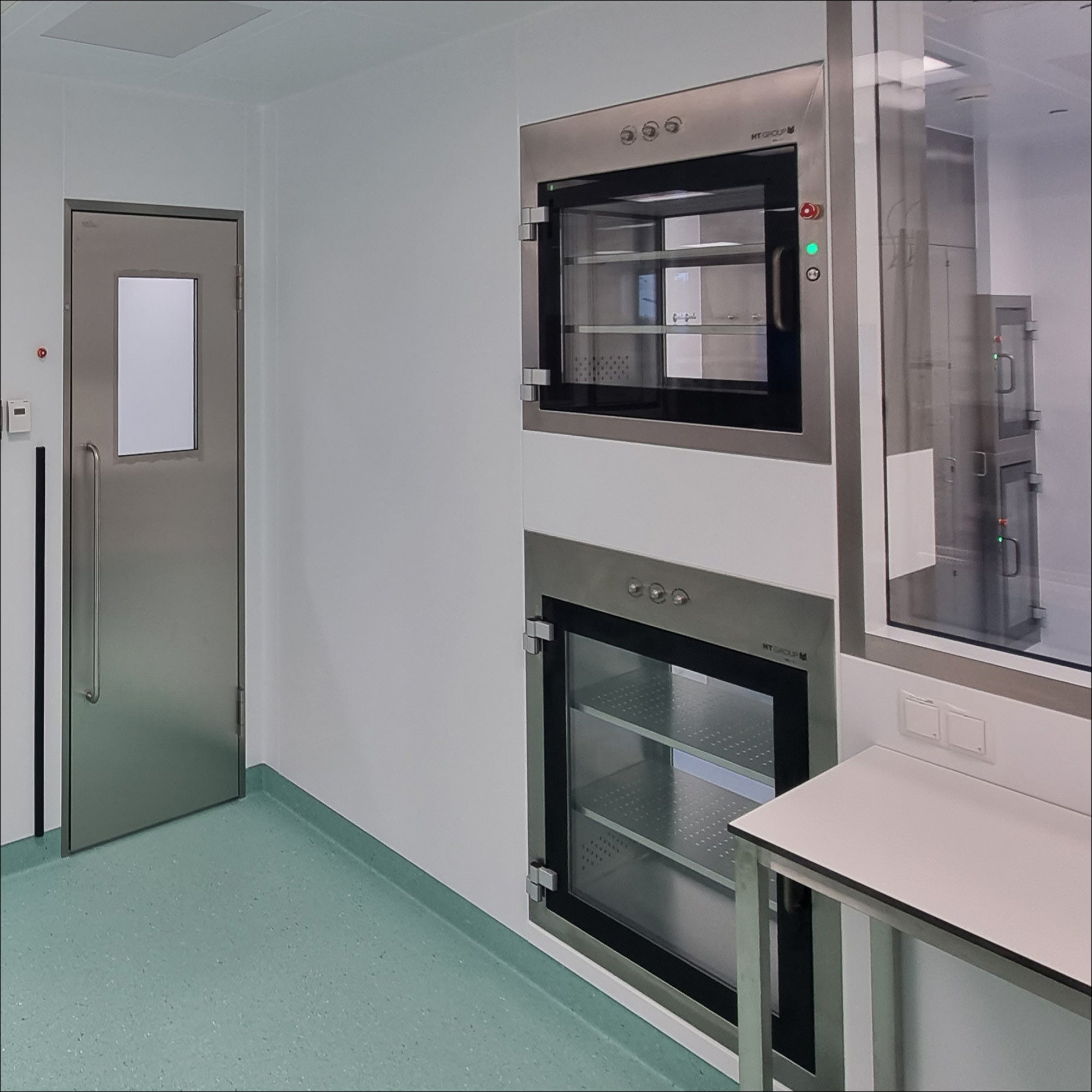 Teilaktive Zwei - Kammer - Materialschleuse - HT Group Onlineshop