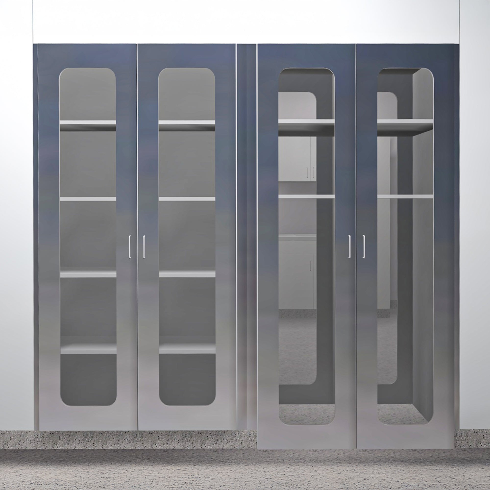 Einfahr - und Durchreicheschrank mit einer oder zwei Flügeltüren - HT Group Onlineshop